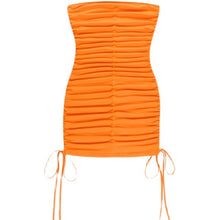 画像をギャラリービューアに読み込む, Orange Mini Tube ドレス
